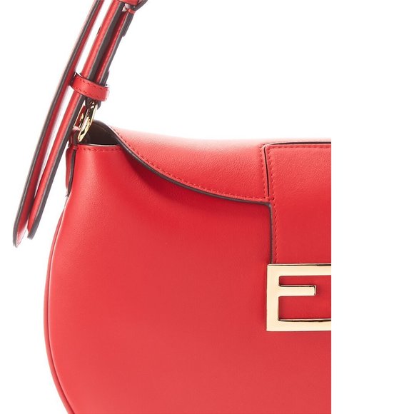 Fendi Bags Fendi Croissant Small Leather Shoulder Bag Poshmark